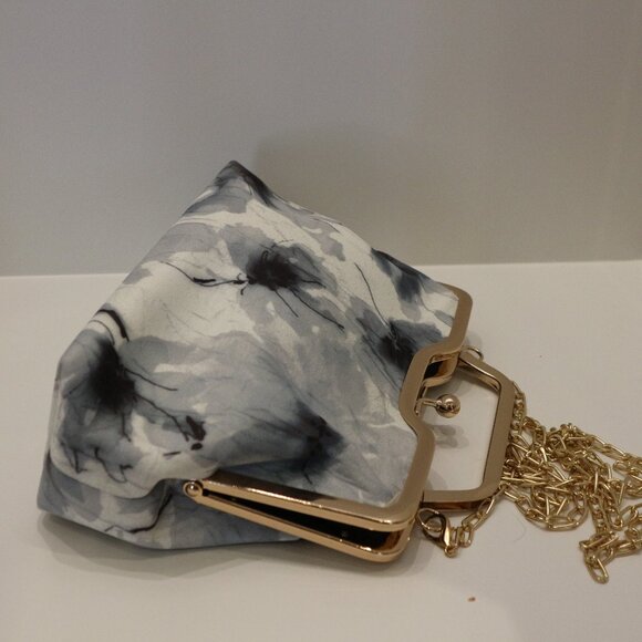 japanese bag, handmade bag, evening clutch, clutch bag, clutches, clutch purse - Picture 3 of 7